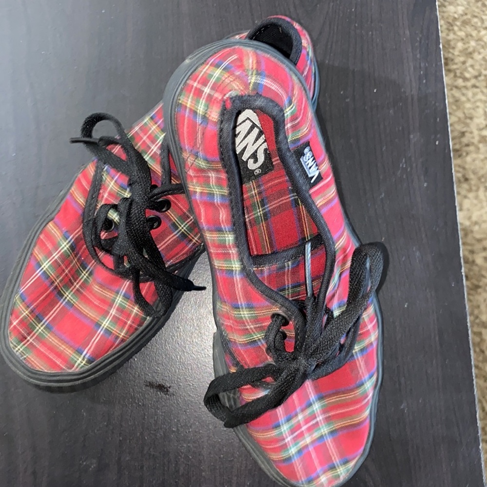 Plaid Vans - Picture 3 of 5